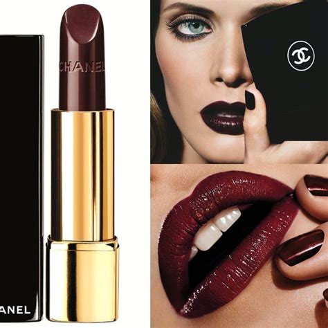 chanel rouge noir 1009.